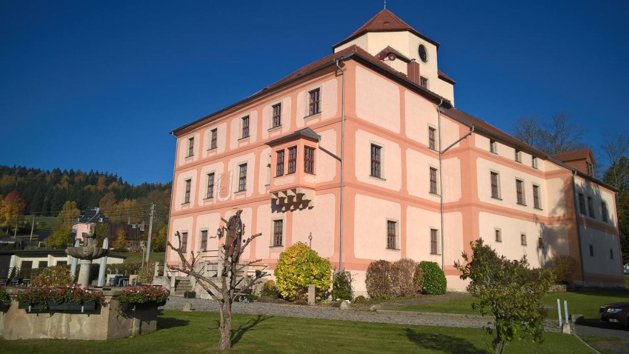 Hotel Garni Schloss Schoenberg 바트브람바흐 외부 사진