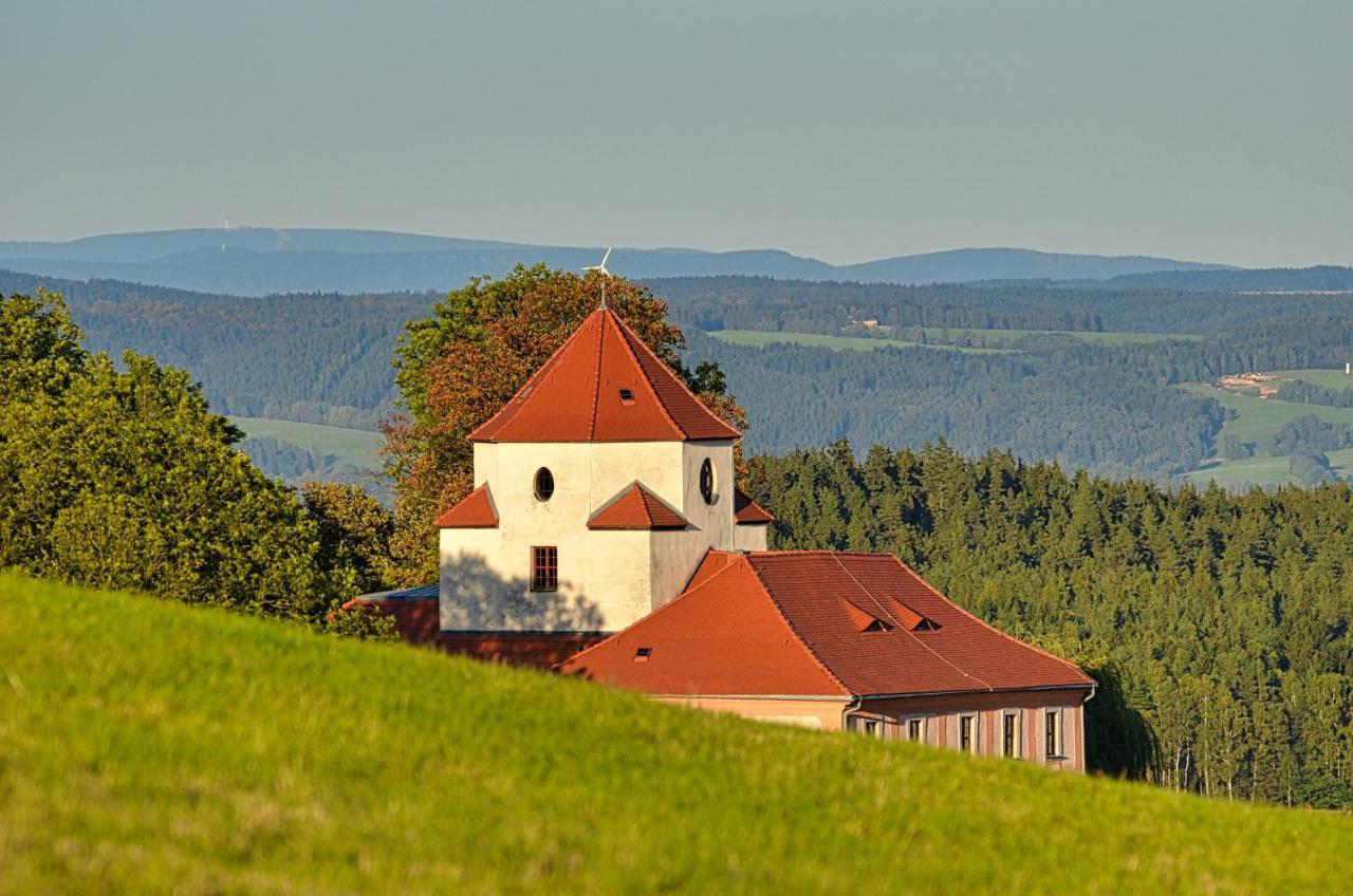 Hotel Garni Schloss Schoenberg 바트브람바흐 외부 사진