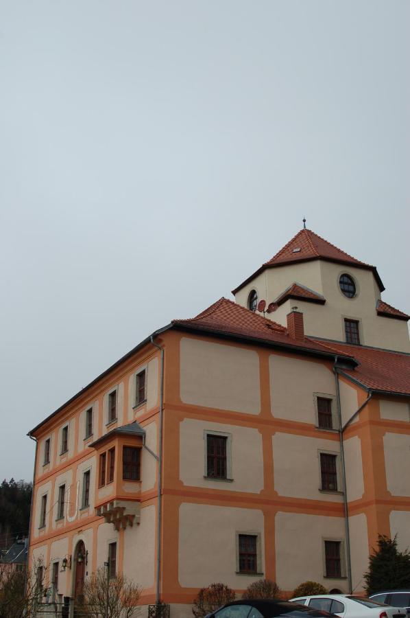 Hotel Garni Schloss Schoenberg 바트브람바흐 외부 사진