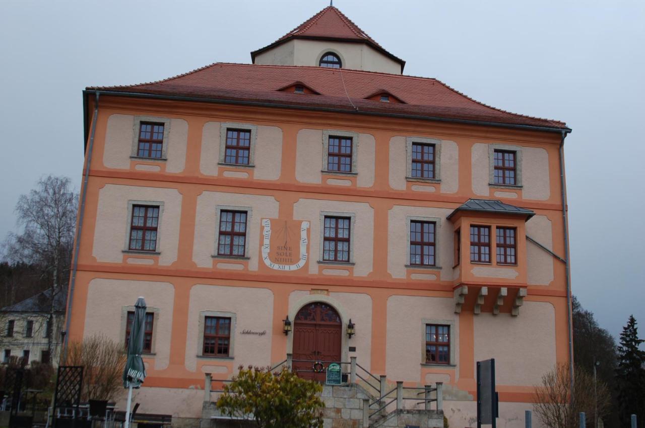 Hotel Garni Schloss Schoenberg 바트브람바흐 외부 사진